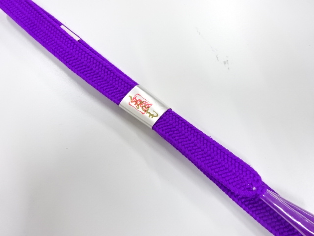 未使用品　正絹　手組帯締め